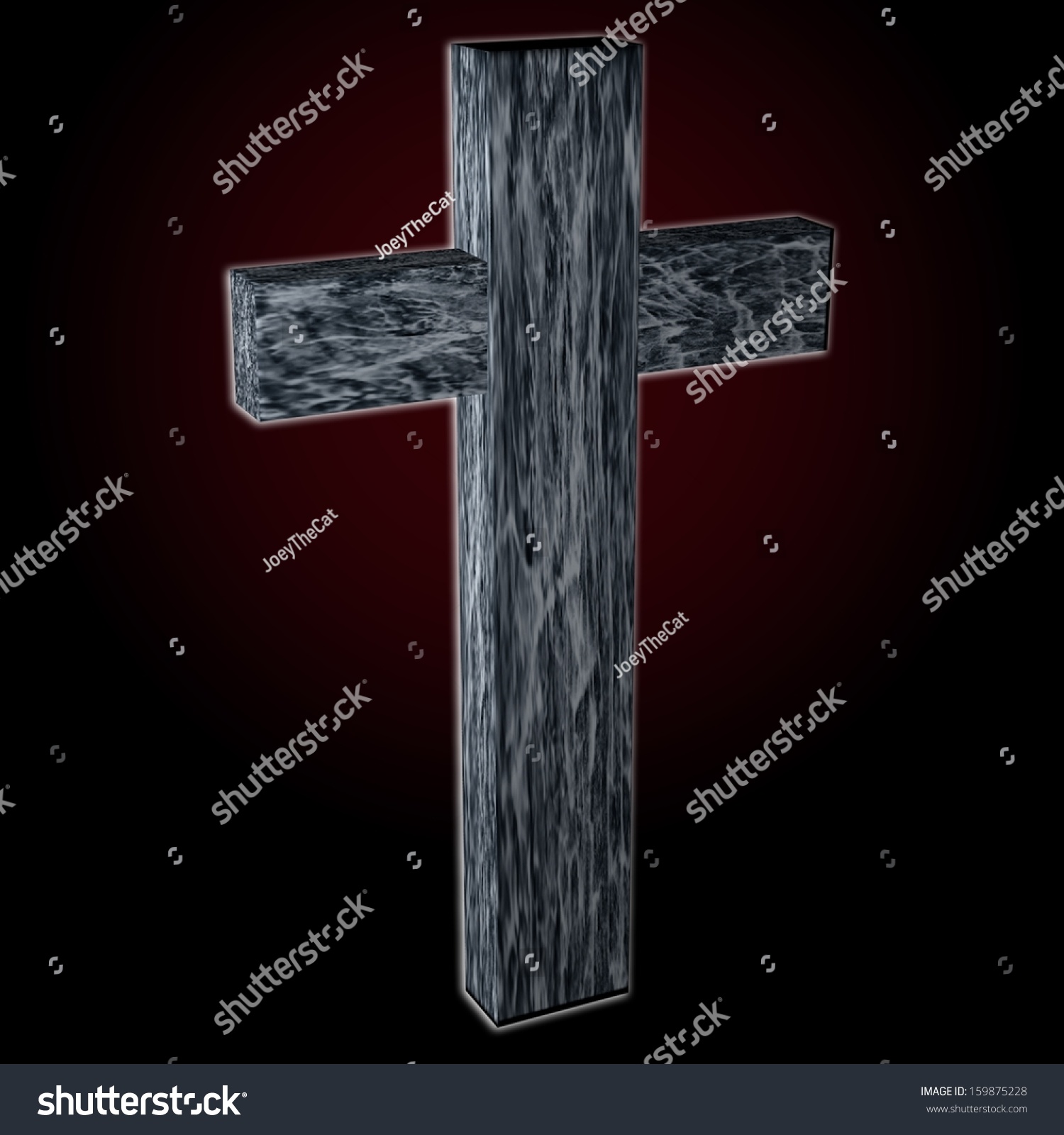 Crucifix Black Background Stock Illustration 159875228 | Shutterstock