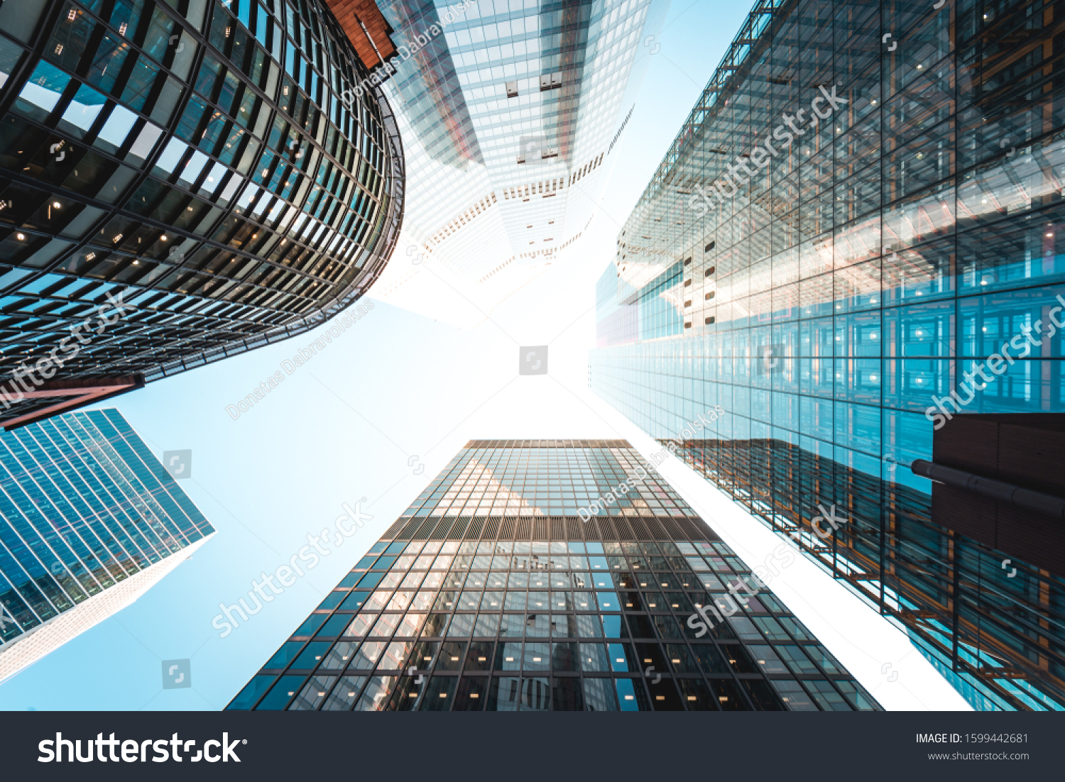 Modern Corporate Buildings Skyscrapers City London Stock Photo ...