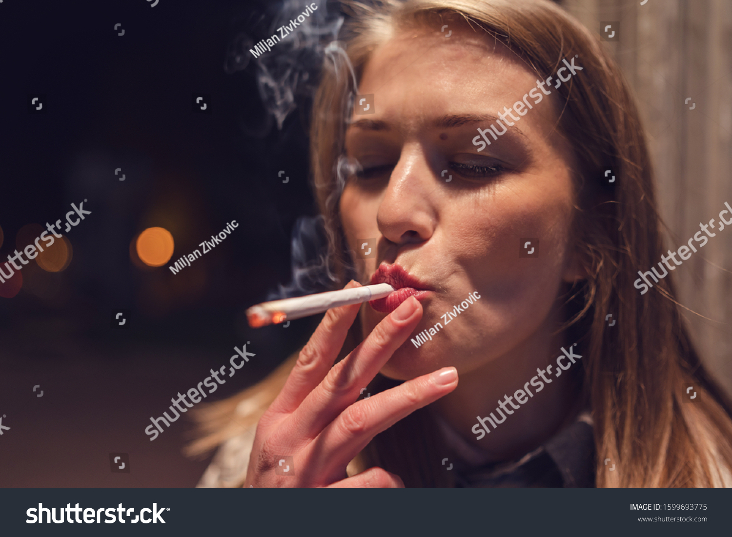 News anchors who smoke cigarettes