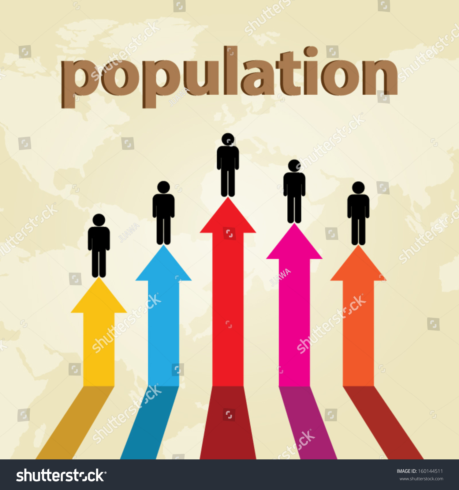 vektor-stok-population-growth-graph-vector-tanpa-royalti-160144511