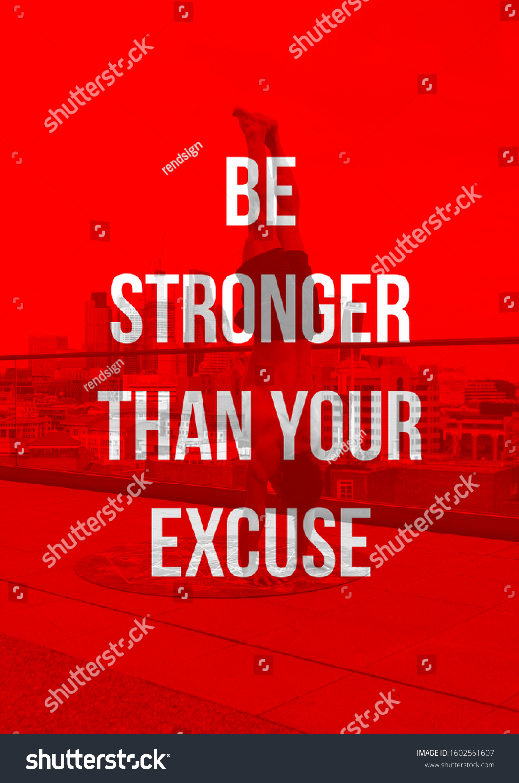 Inspirational Quote Motivational Quote Red Background Stock Photo ...