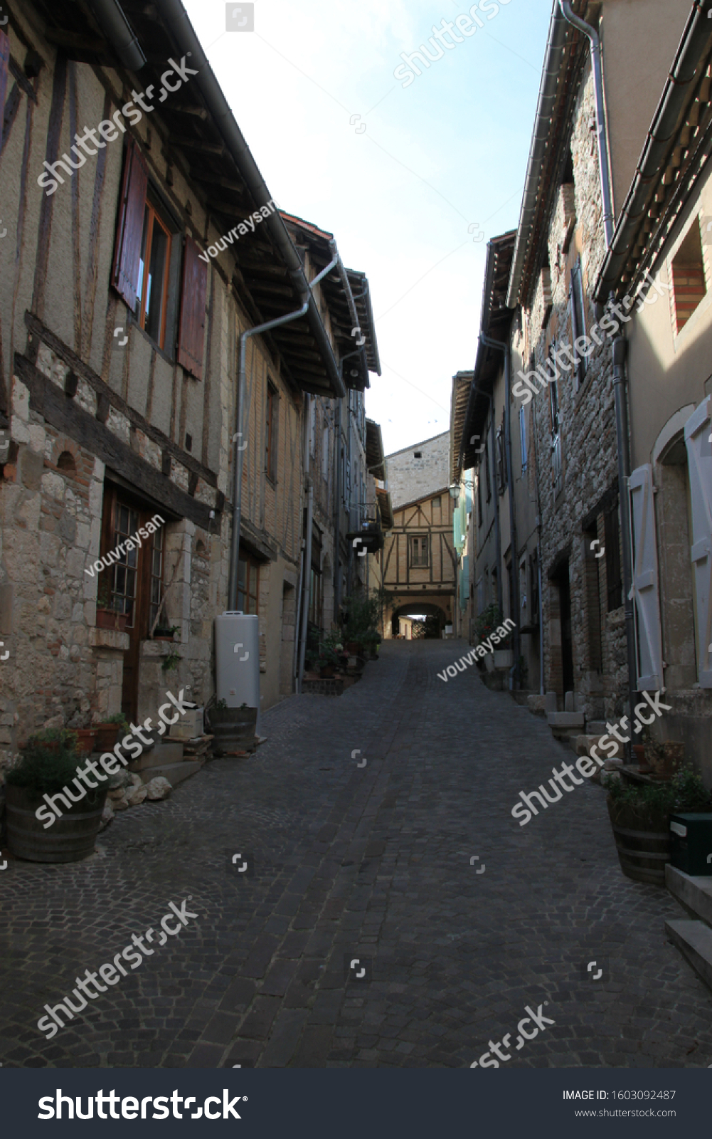 Un Des Plus Beaux Villages De Stock Photo 1603092487 | Shutterstock