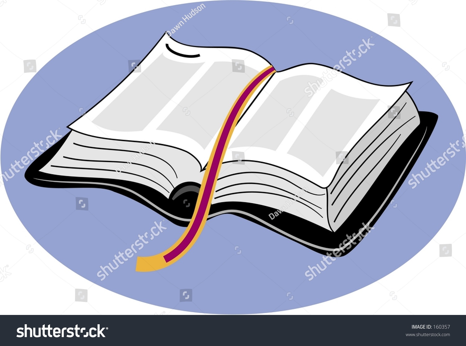 Open Bible Stock Illustration 160357 Shutterstock