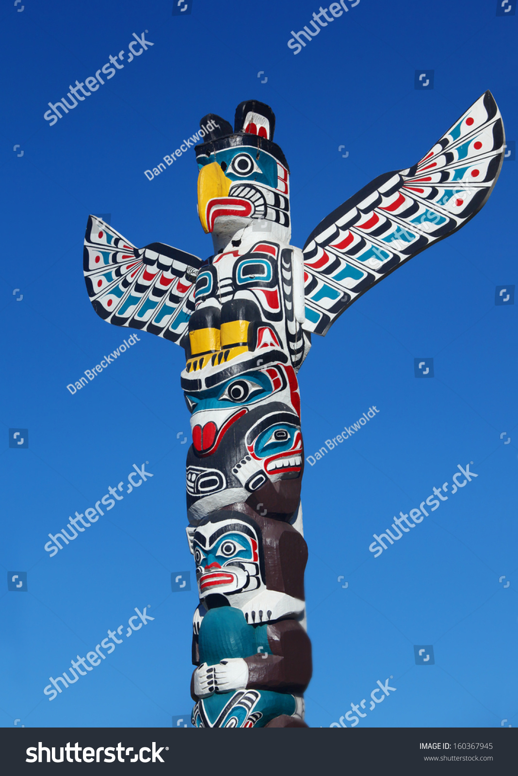Native American Totem Pole Stock Photo 160367945 | Shutterstock