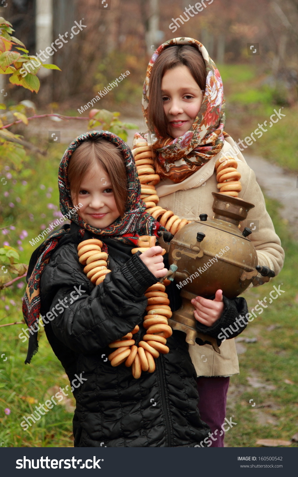 Russian Girls Outdoor