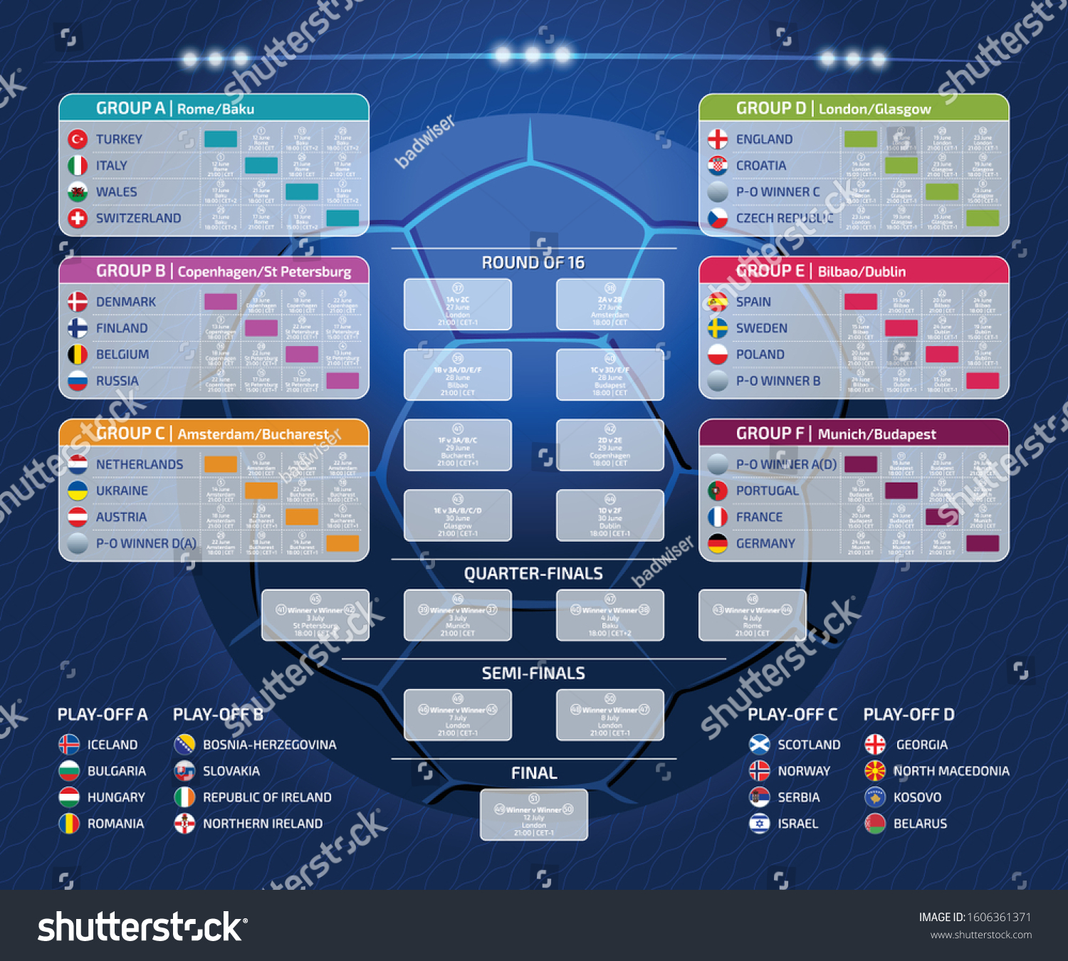 match schedule template web print football stock vector royalty free 1606361371 shutterstock