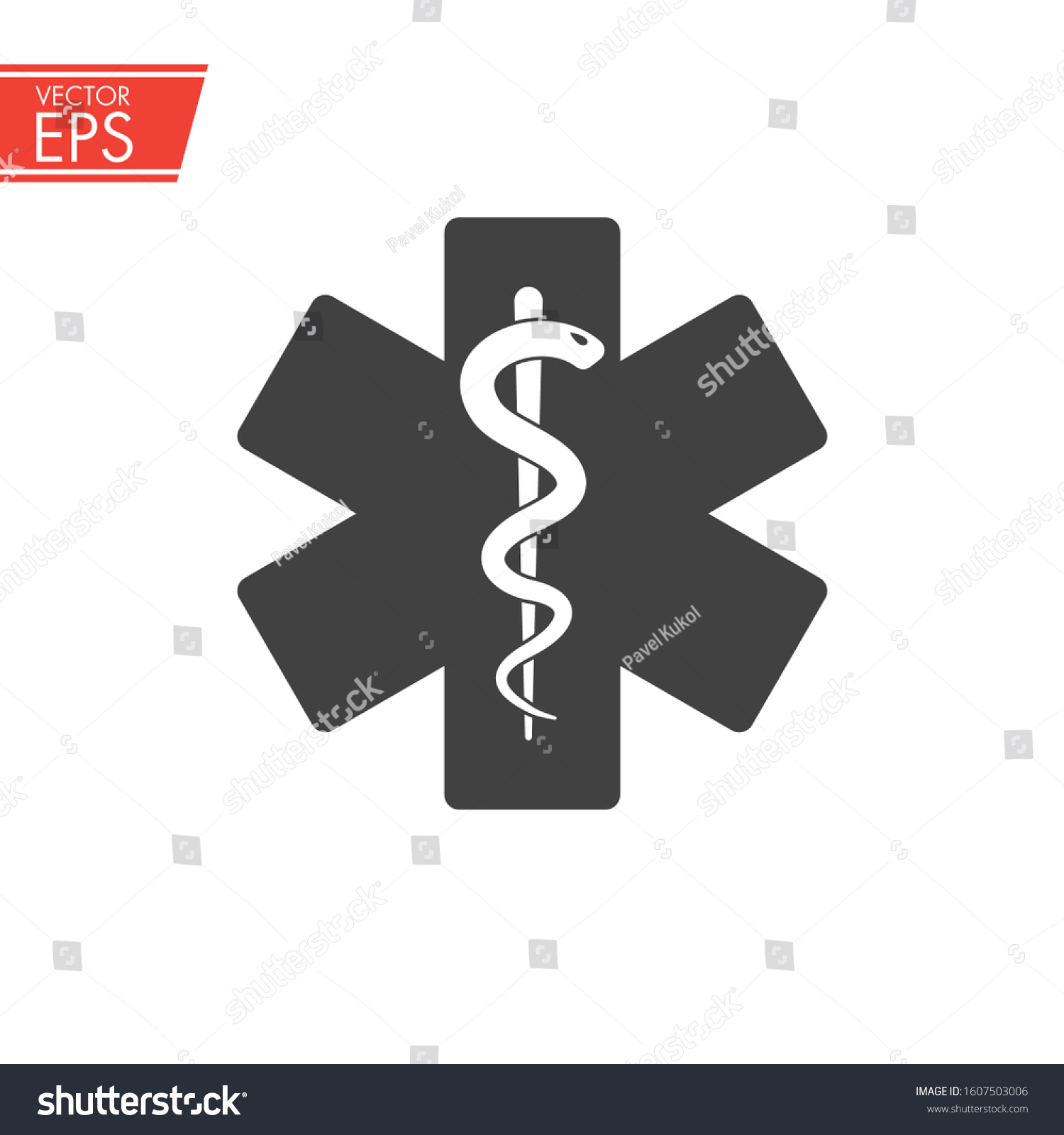 Medic Icon Medicine Label Health Vector Stock Vector Royalty Free Shutterstock