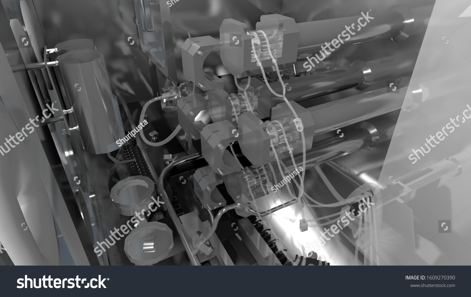 Isolator Filling Line On Pharmaceutical Manufacturing Stock Illustration 1609270390 Shutterstock