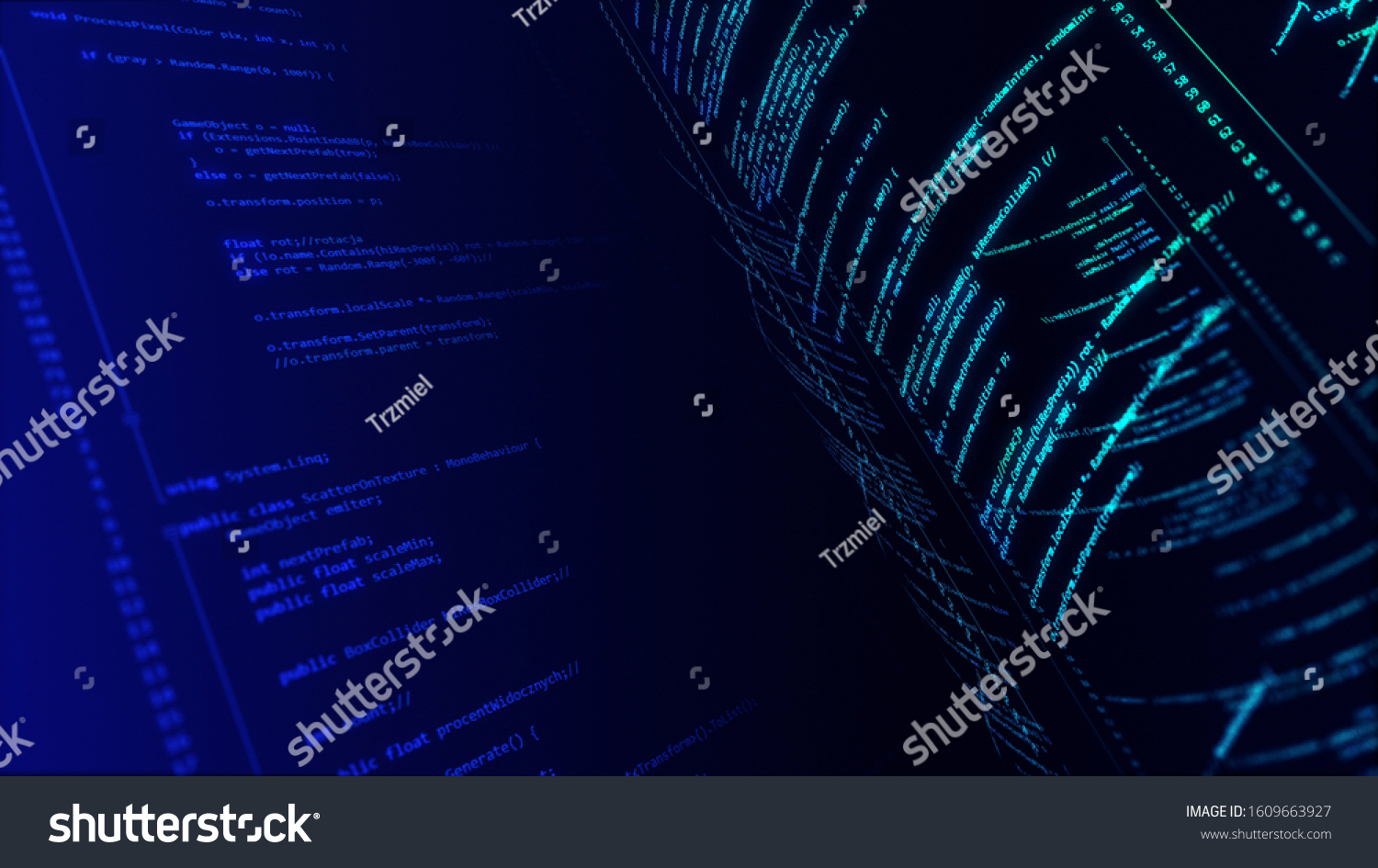 Computer Coding Background C Code Animated Stock Illustration ...