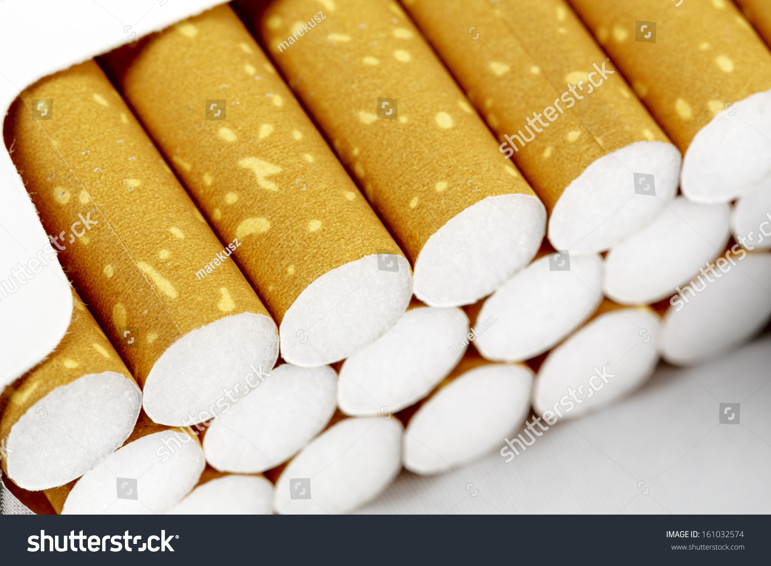 Pack Cigarettes Box Shown Close Stock Photo 161032574 | Shutterstock