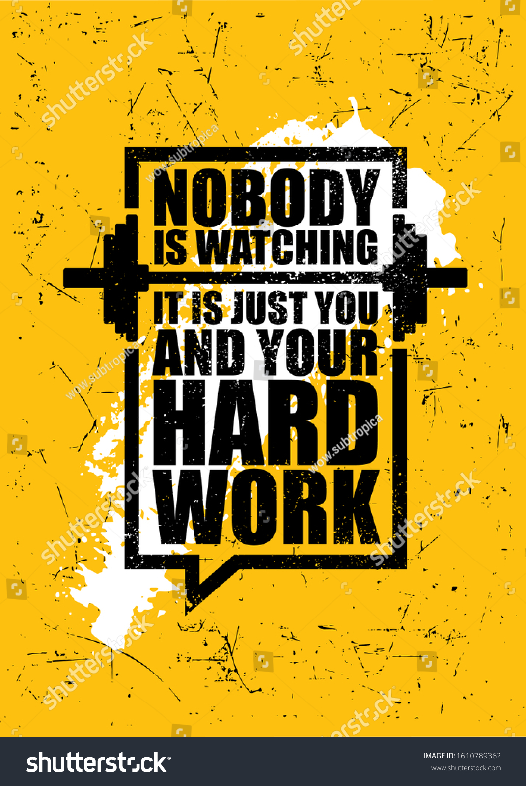 Nobody Watching Just You Your Hard Stock Vector (Royalty Free ...