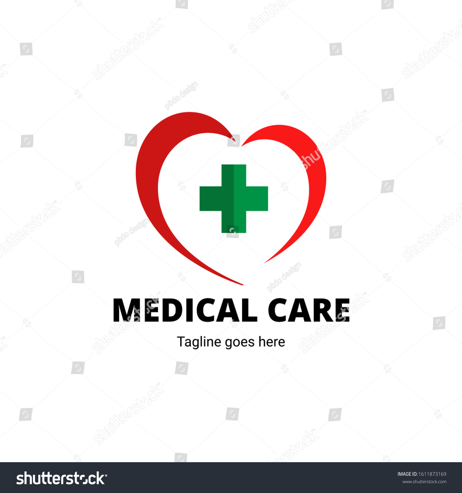 Medical Pharmacy Health Care Clinic Design Stock Vector (Royalty Free ...