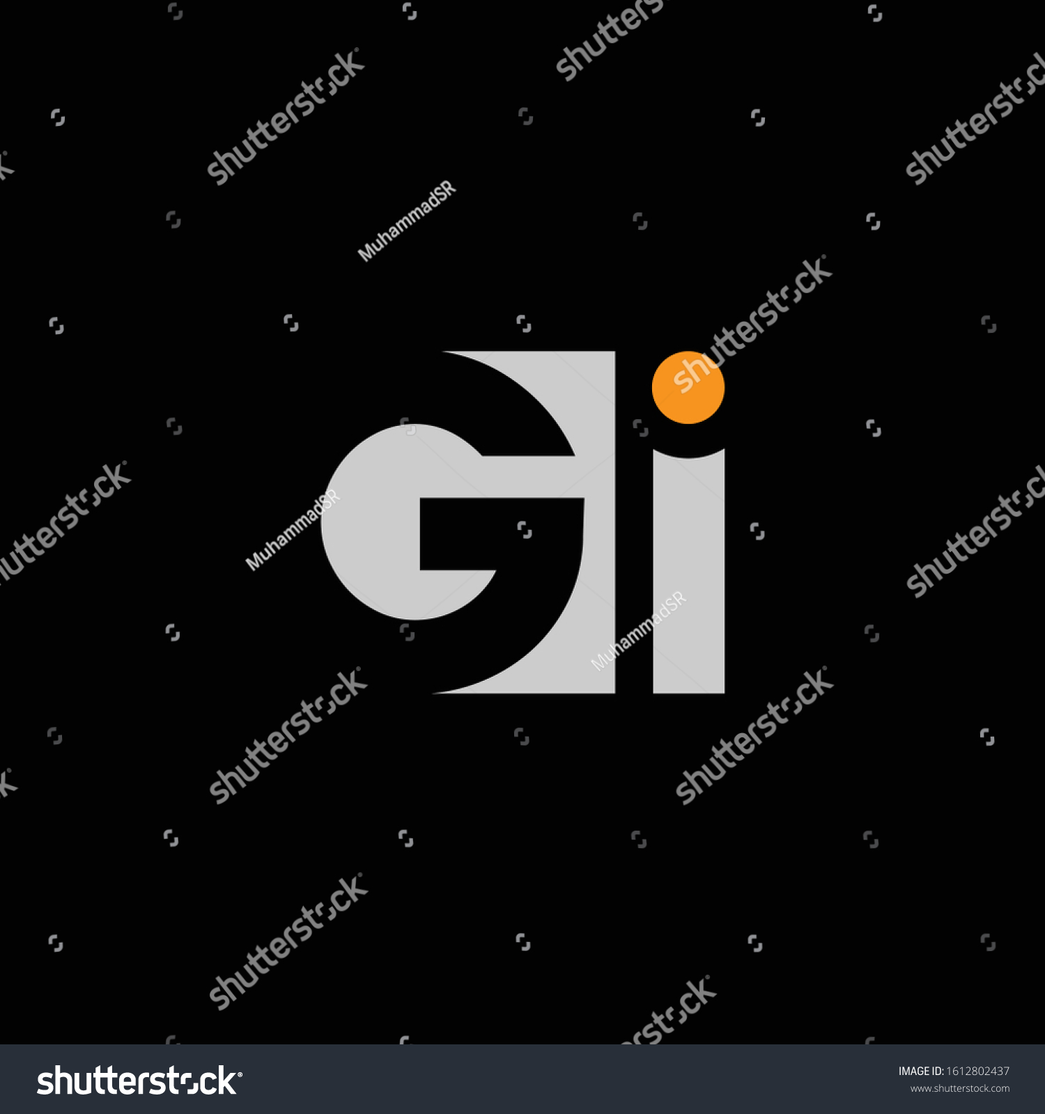 Gi Logo Icon Designs Stock Vector (Royalty Free) 1612802437 | Shutterstock