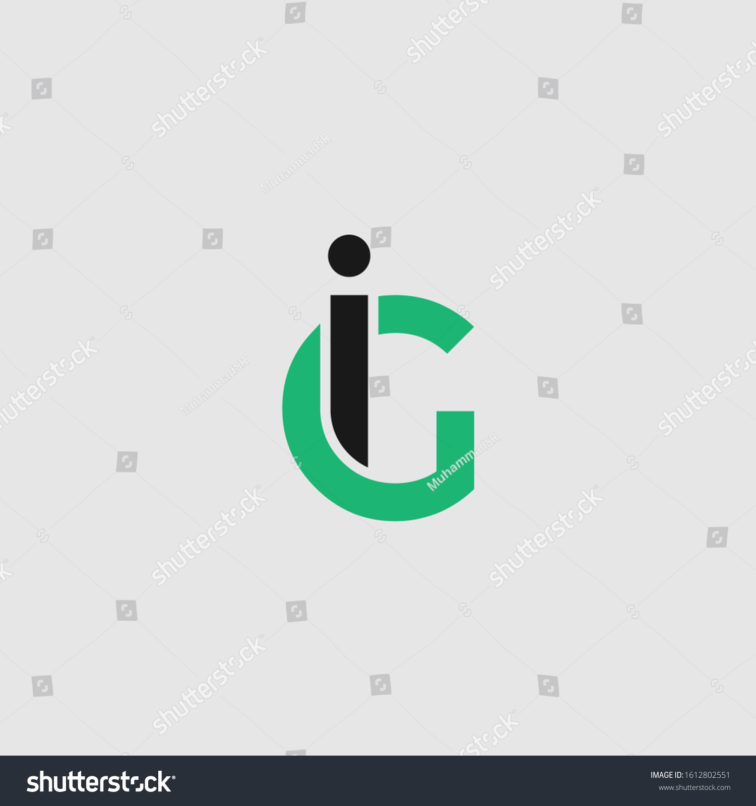 Gi Logo Icon Designs Stock Vector (Royalty Free) 1612802551 | Shutterstock