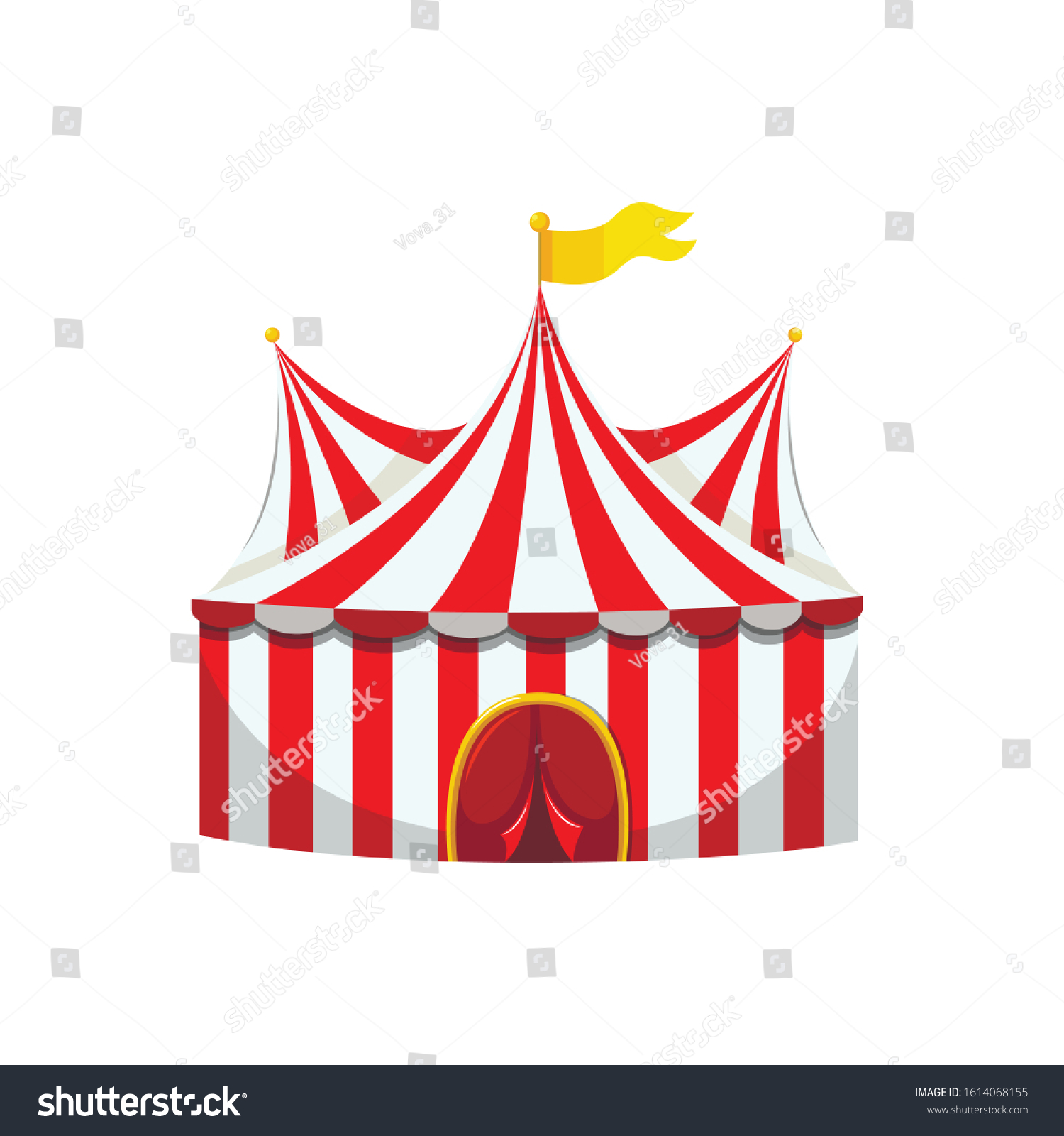 Amazing Circus Show Poster Circus Tent Stock Vector (Royalty Free ...