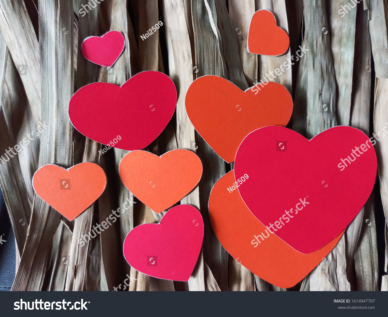 Valentine Dsy Love Symbolic Heart Symbol Stock Photo 1614947707