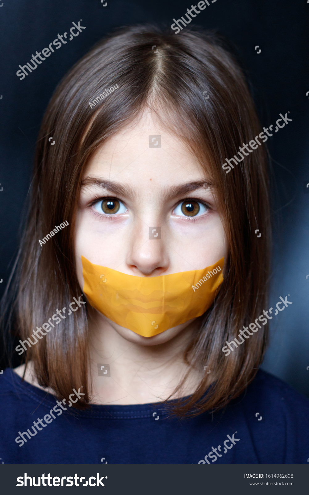 225 Child girl mouth tape Images, Stock Photos & Vectors | Shutterstock