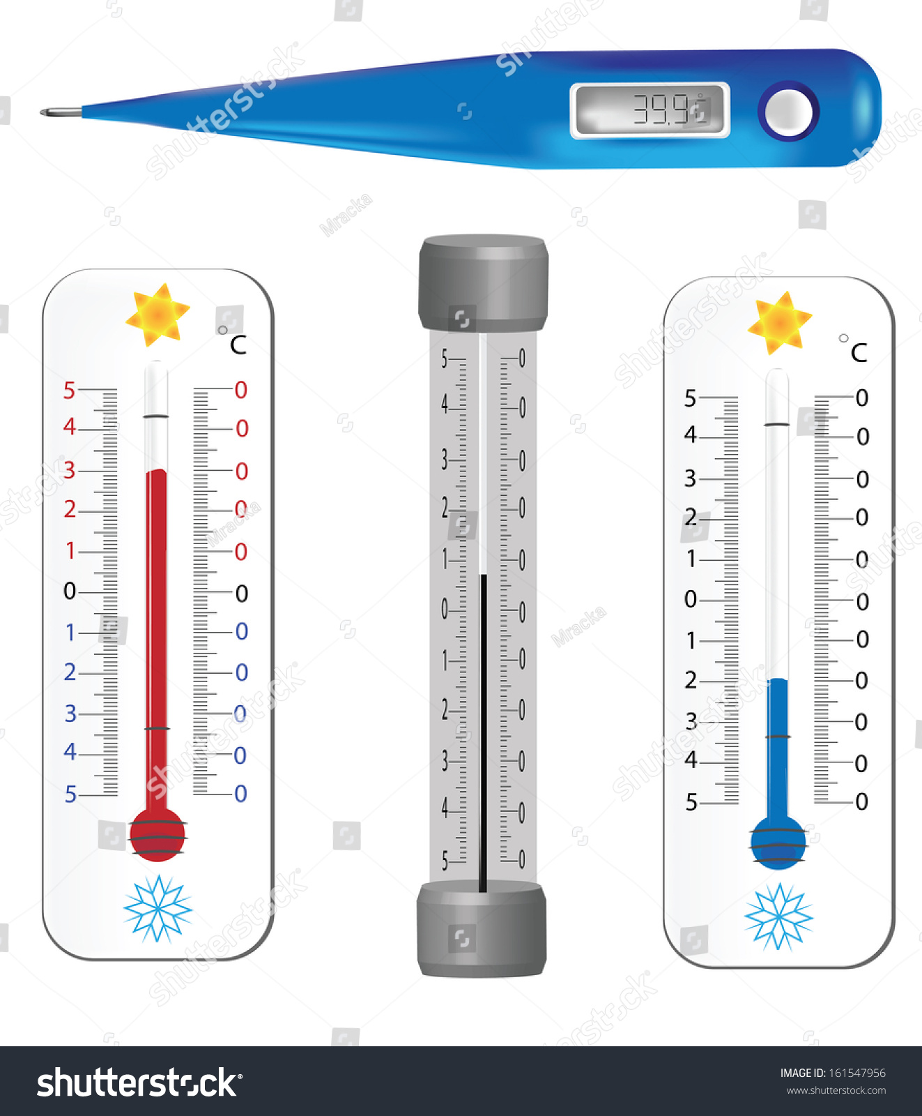 Термометр ртутный рисунок