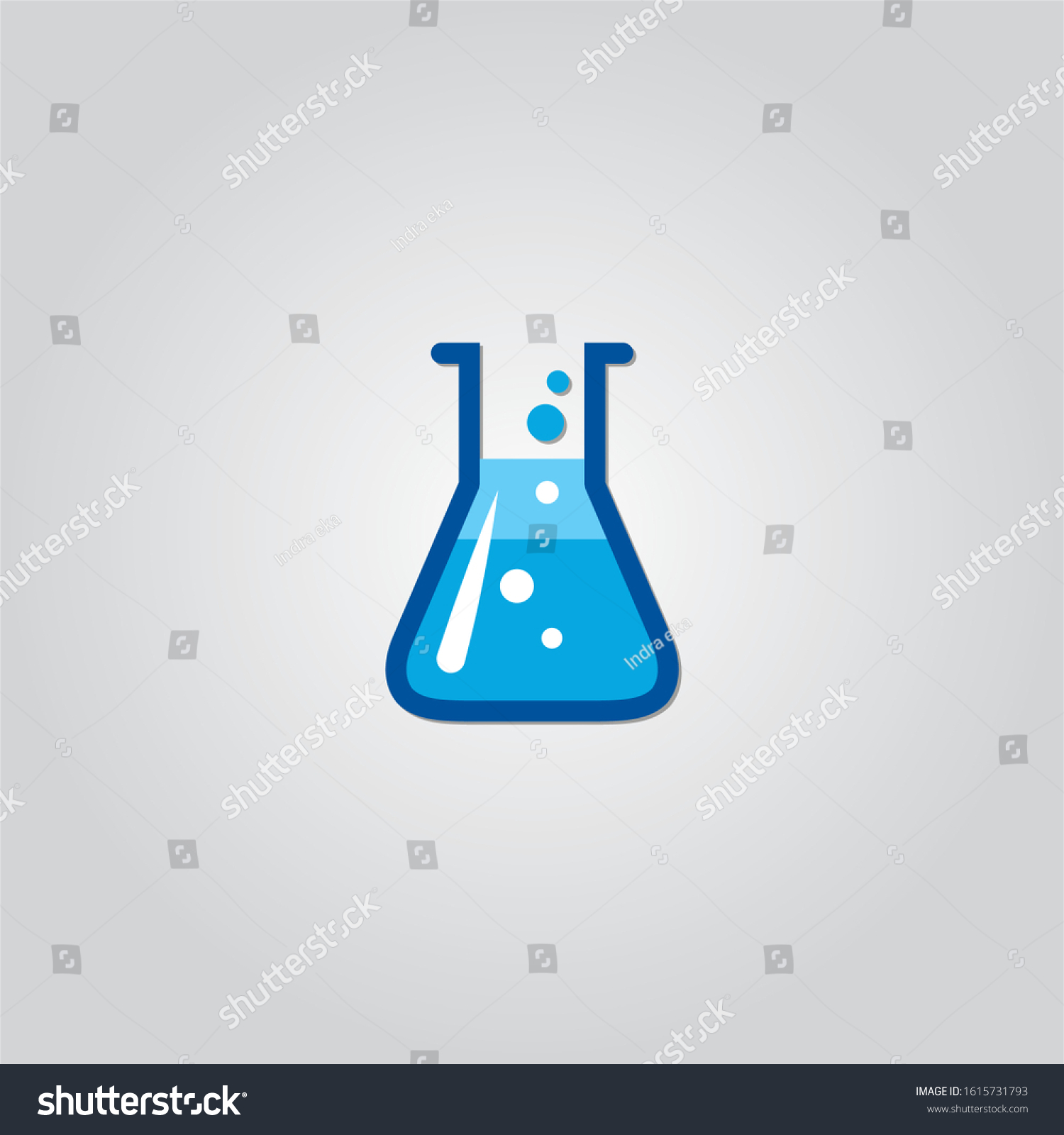 Chemical Chemistry Bottle Logo Design Stock Vector (Royalty Free ...