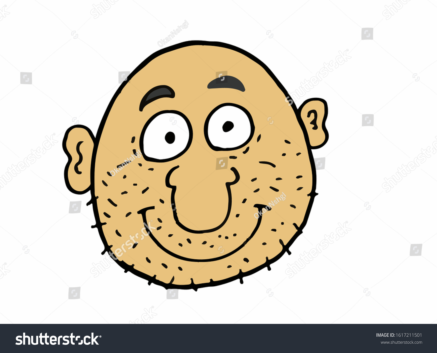 1,878 Old Bald Man Face Stock Vectors, Images & Vector Art | Shutterstock