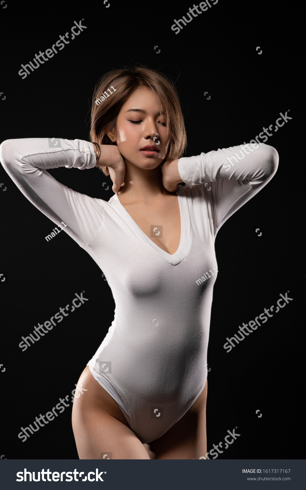 Sexy Asian Girl Model Woman Body Foto Stock 1617317167 Shutterstock