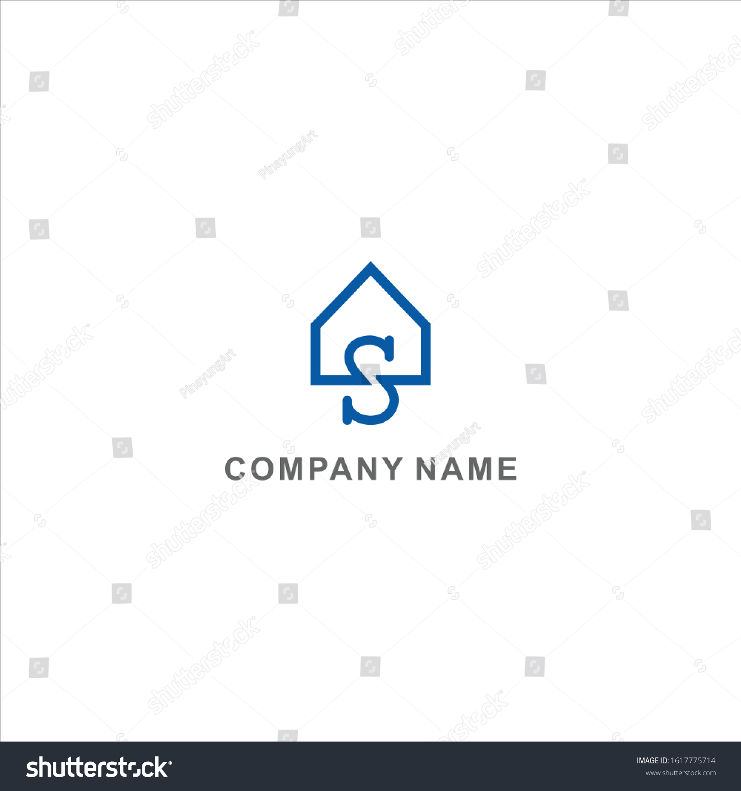 S Home Logo Icon Vector Stock Vector Royalty Free 1617775714   Stock Vector S Home Logo Icon Vector 1617775714 