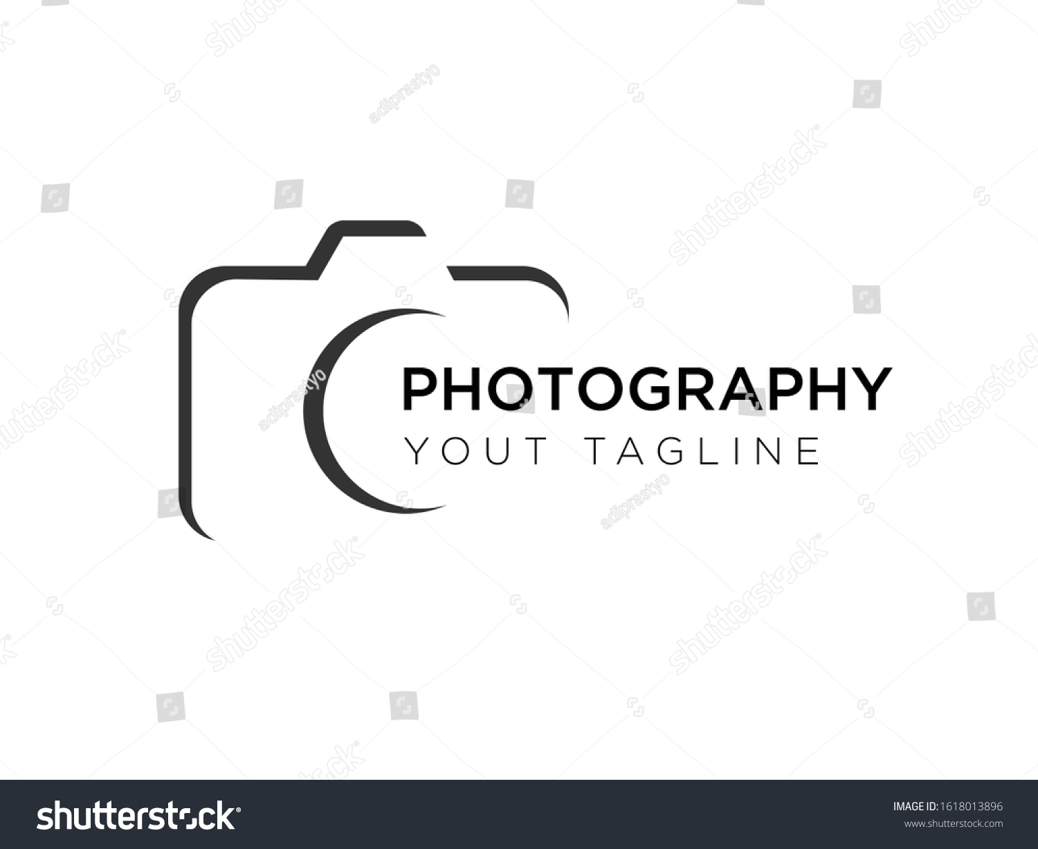 Photography Logo Design Template Vector Stock Vector (Royalty Free ...