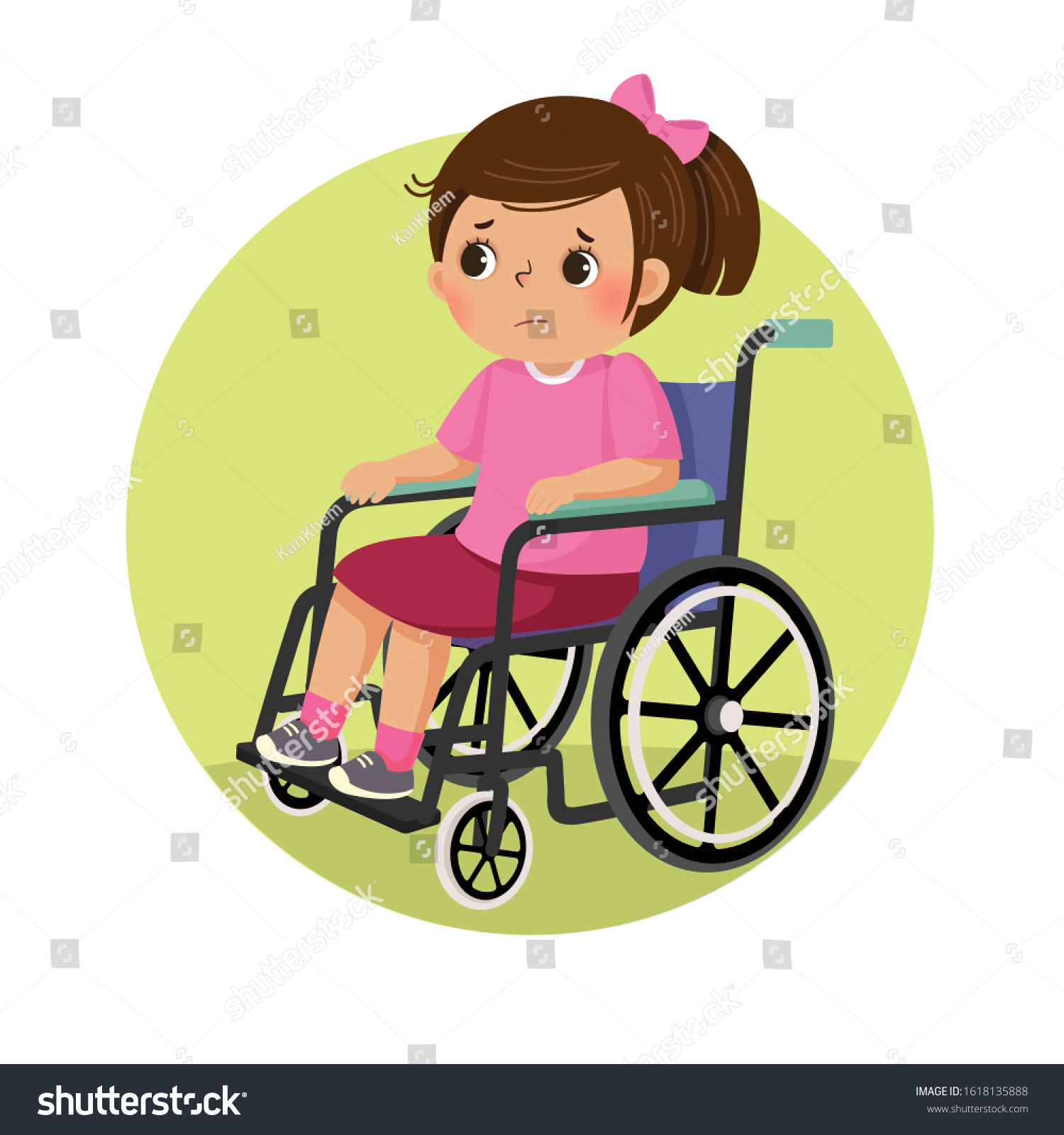 Ребенок в инвалидном кресле