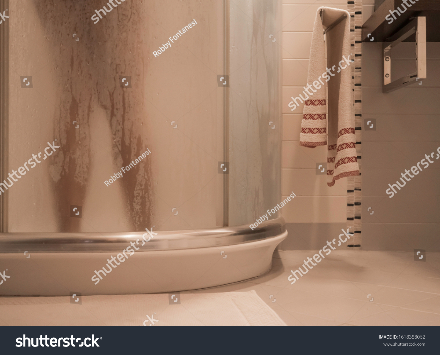 Sexy Naked Womans Legs Inside Shower Stock Photo Shutterstock