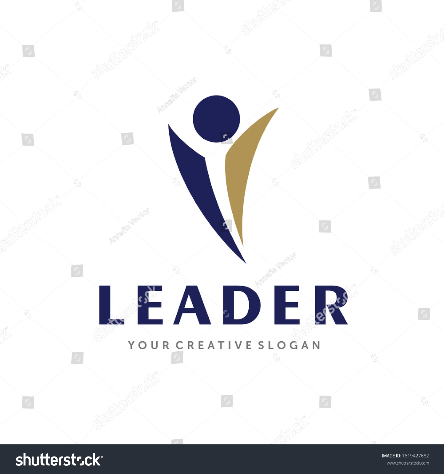 Leadership Logo Success Logo Education Logo Stock Vector (Royalty Free ...