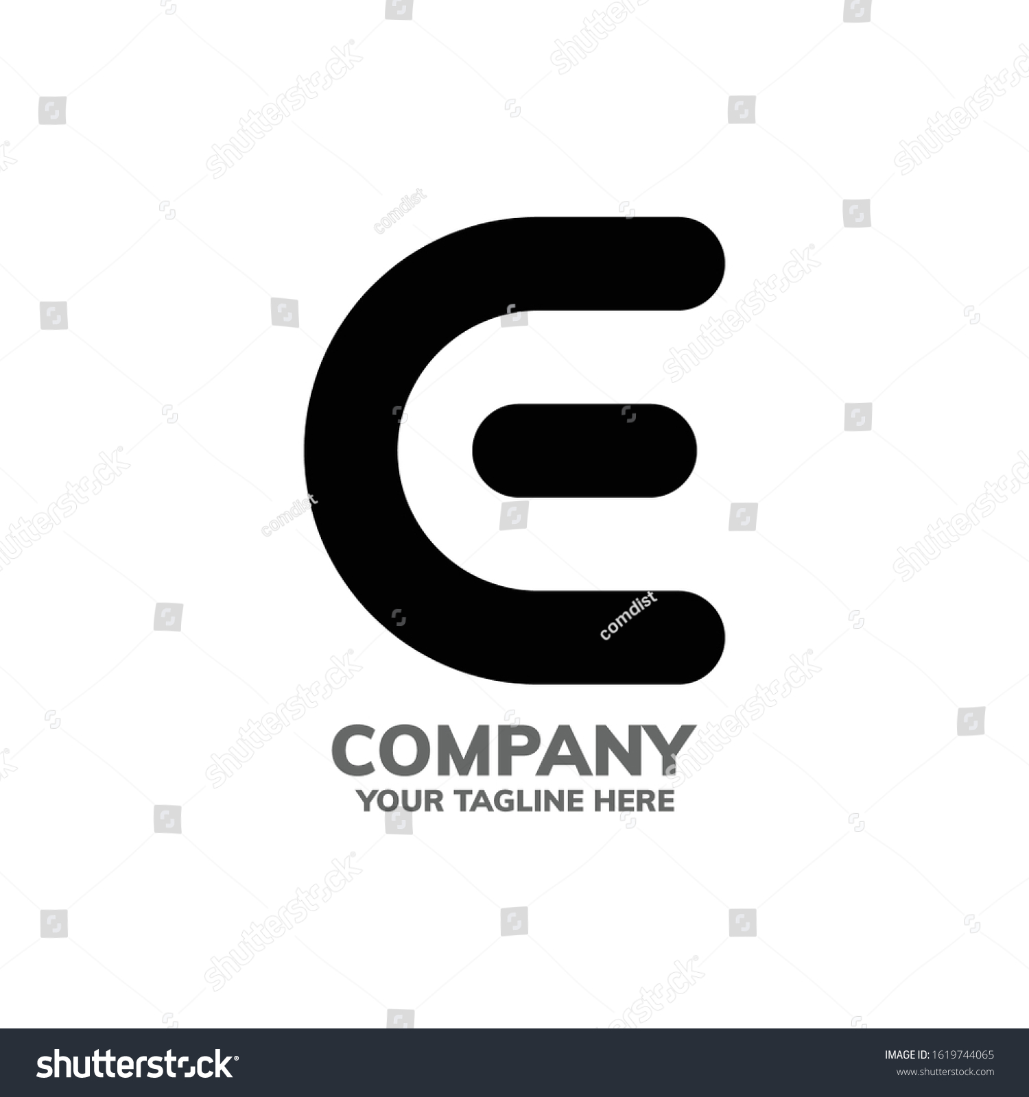 Logo Internet Companies Letter E Logo Stock Vector (Royalty Free ...