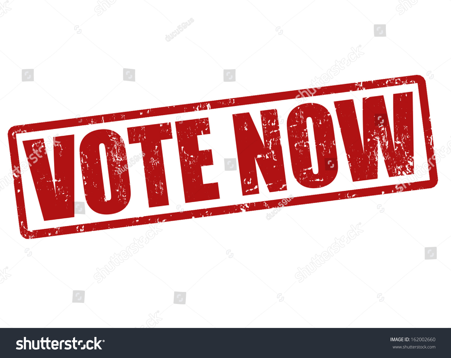 Vote Now Grunge Rubber Stamp On Stock Vector (Royalty Free) 162002660 ...