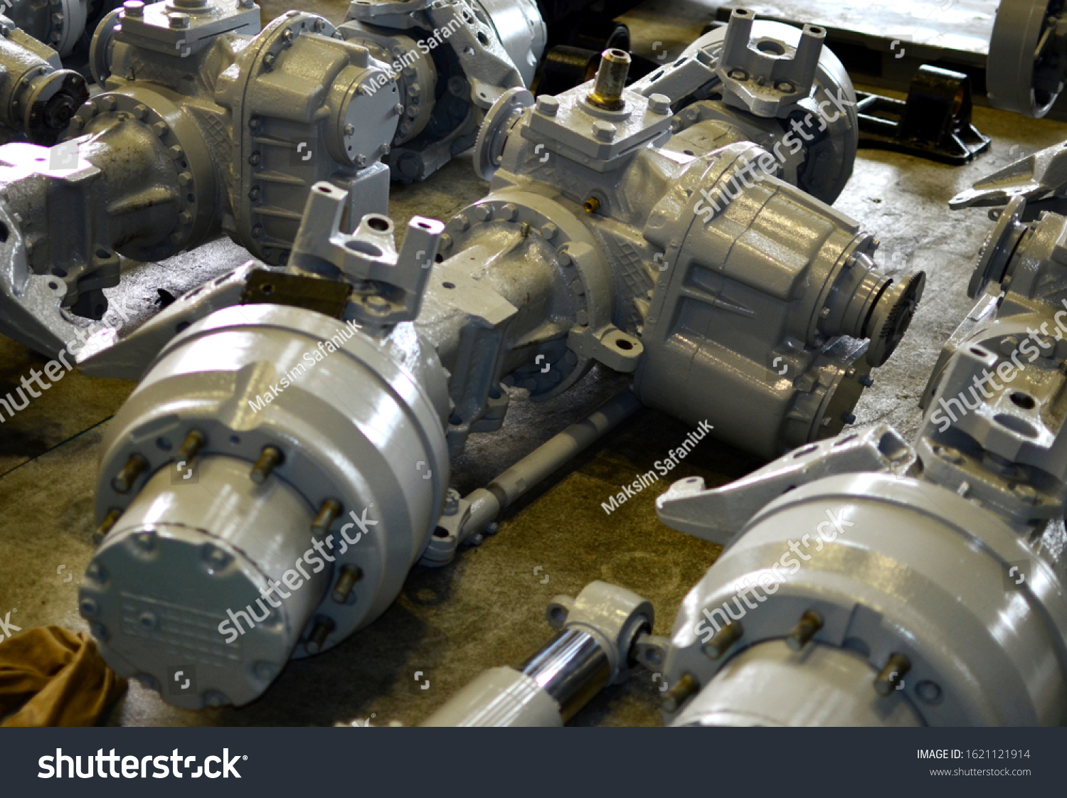 1st Driven Frontaxle Truck Transmission Industrial Stock Photo ...