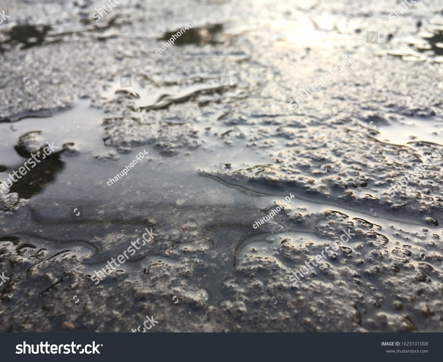 Wet Stone Road Texture Background Stock Photo 1623101008 | Shutterstock