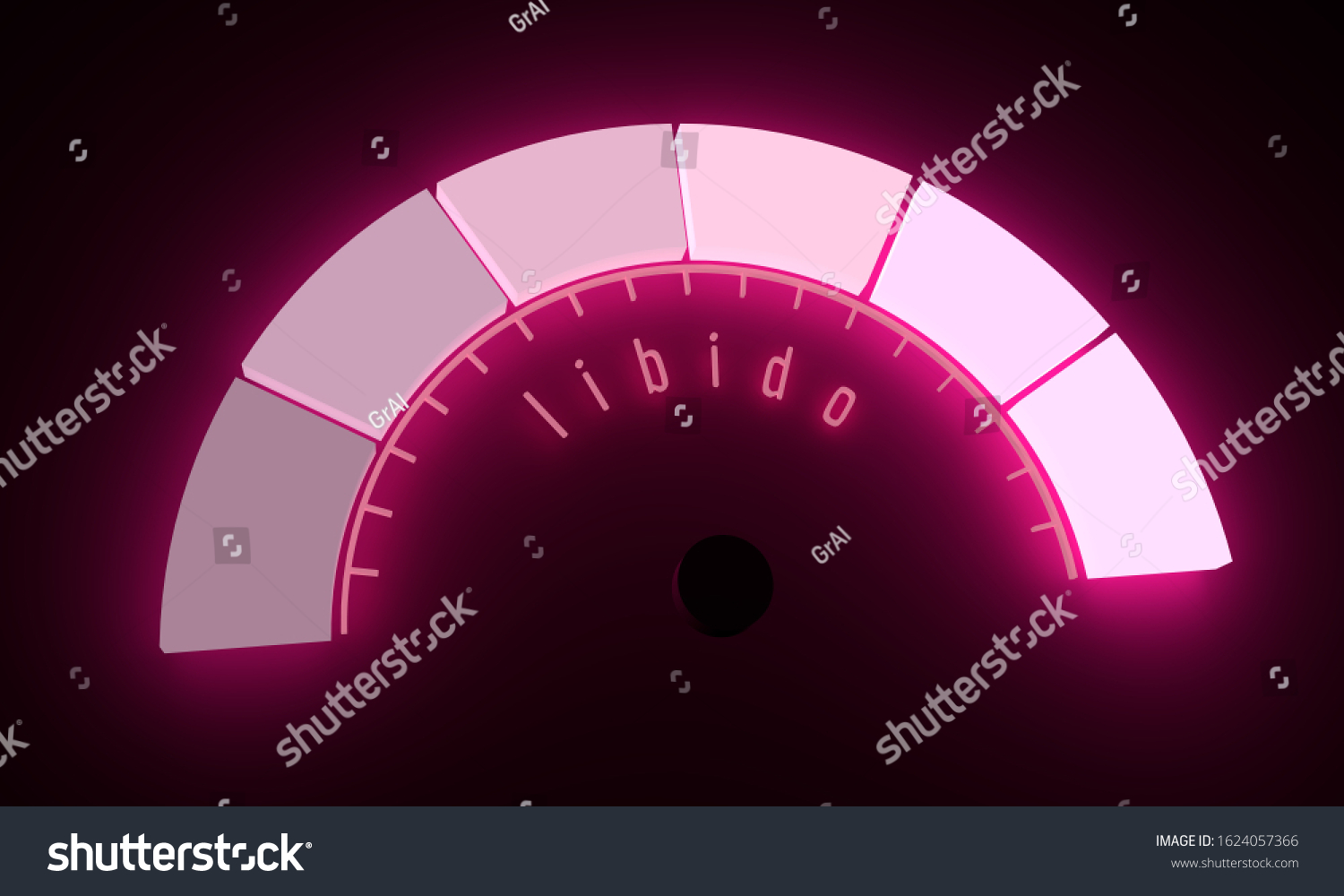 Libido Level Measuring Device Infographic Gauge Stock Illustration 1624057366 Shutterstock 