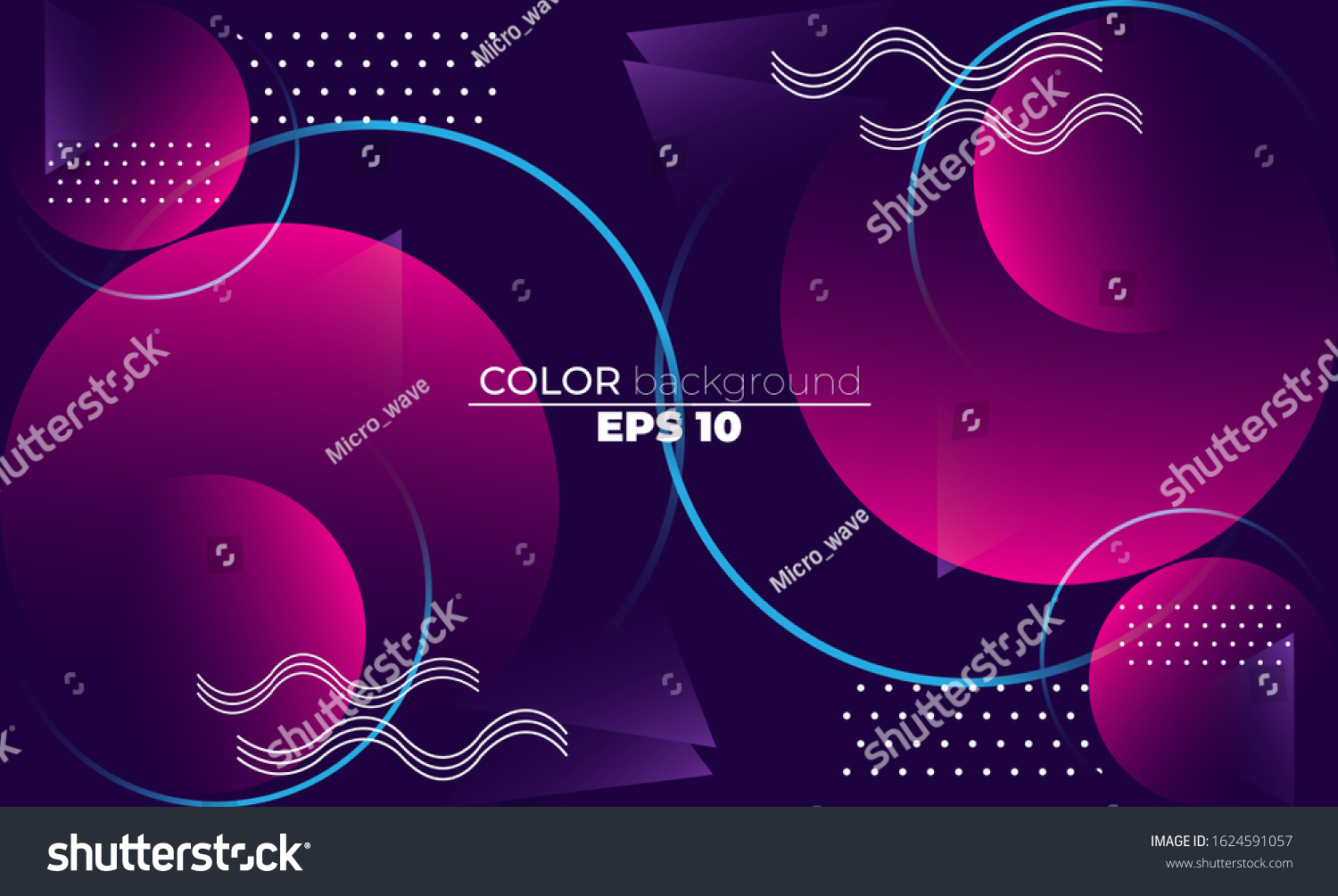 Creative Geometric Wallpaper Trendy Fluid Flow Stock Vector (Royalty ...