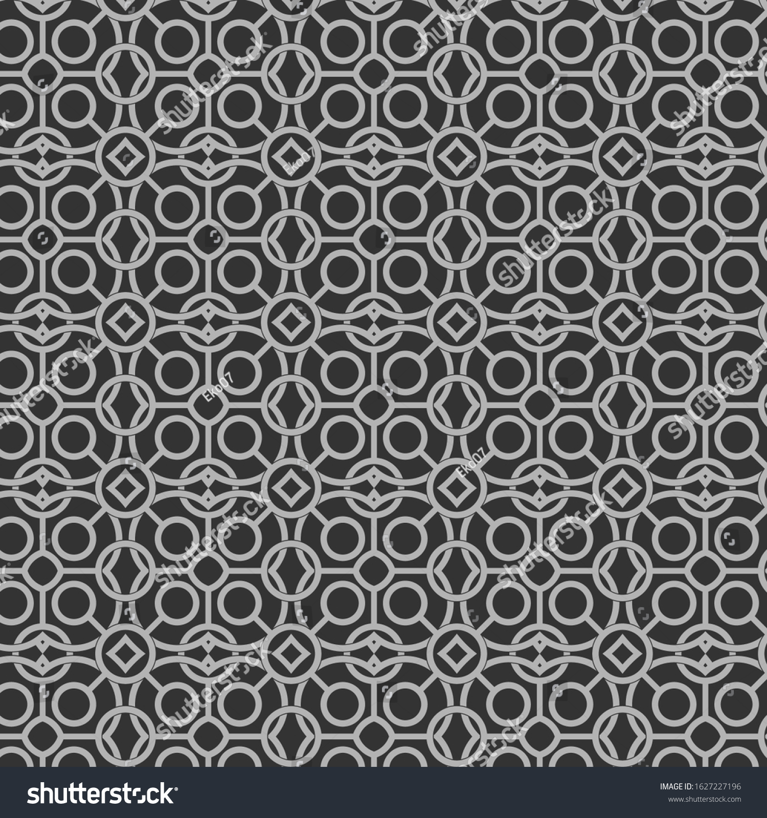 Circle Line Shape Pattern Vector Texture Stock Vector (Royalty Free ...