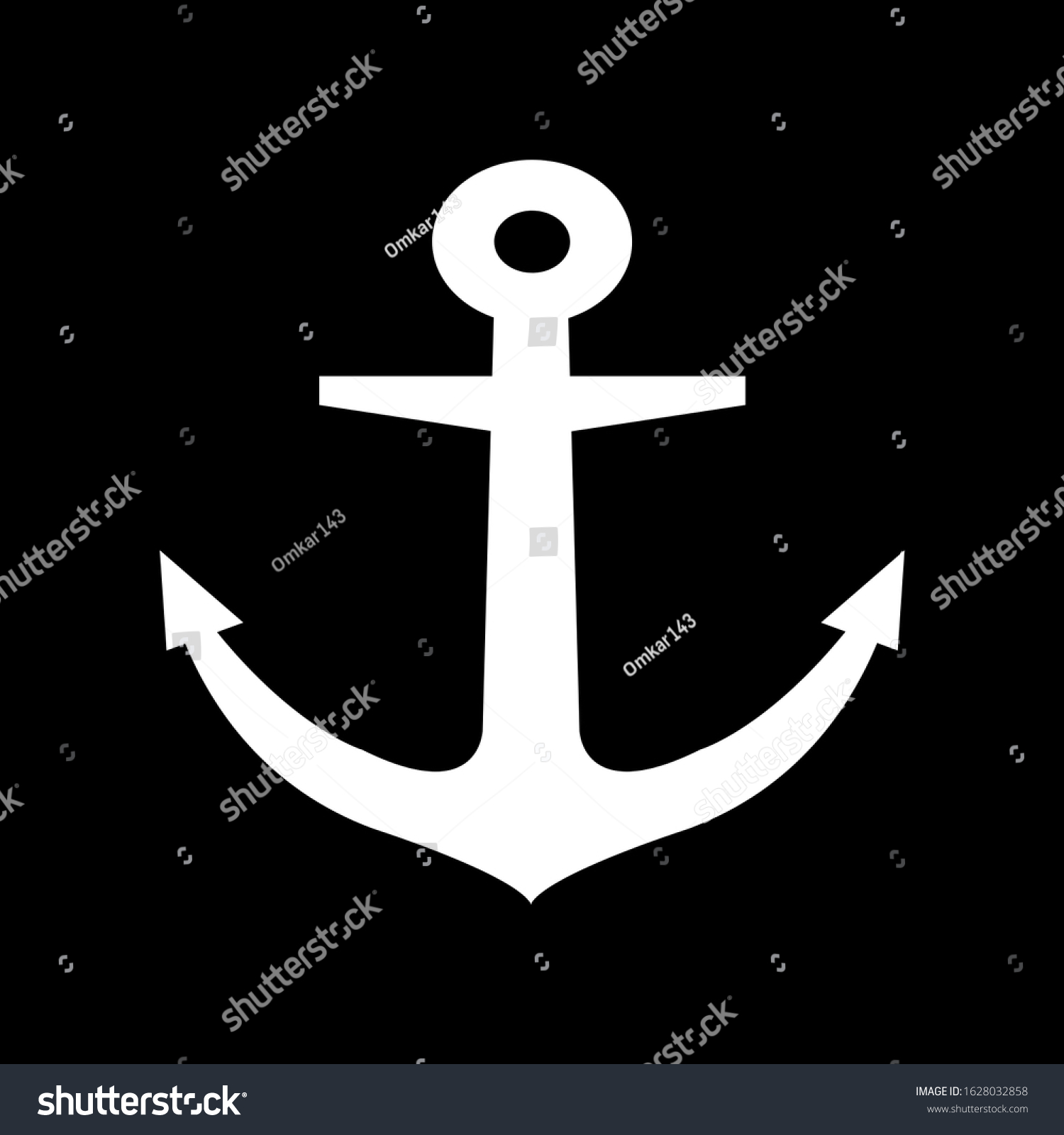 417 Anchor white png Images, Stock Photos & Vectors | Shutterstock