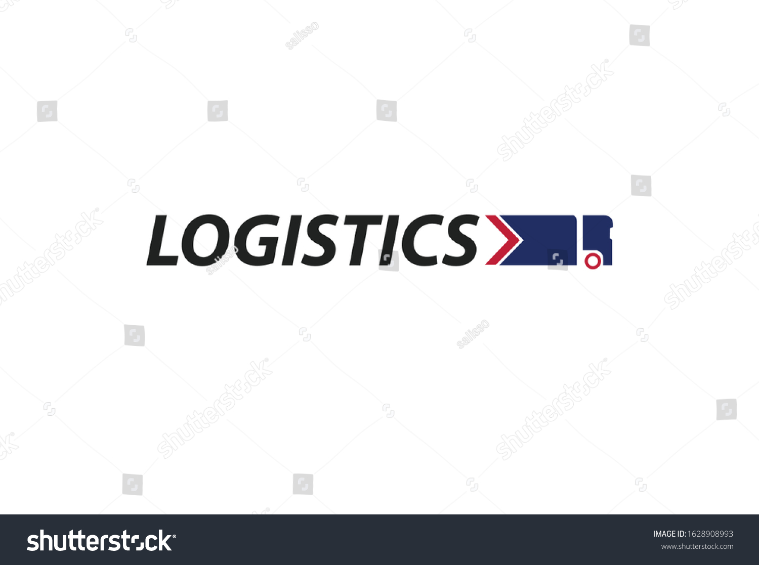 Isolated Abstract Blue Pink Color Truck Stock Vector (Royalty Free ...