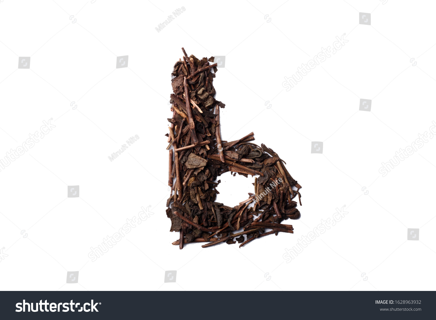 Alphabet Lower Case Letter B Made Stock Photo 1628963932 | Shutterstock