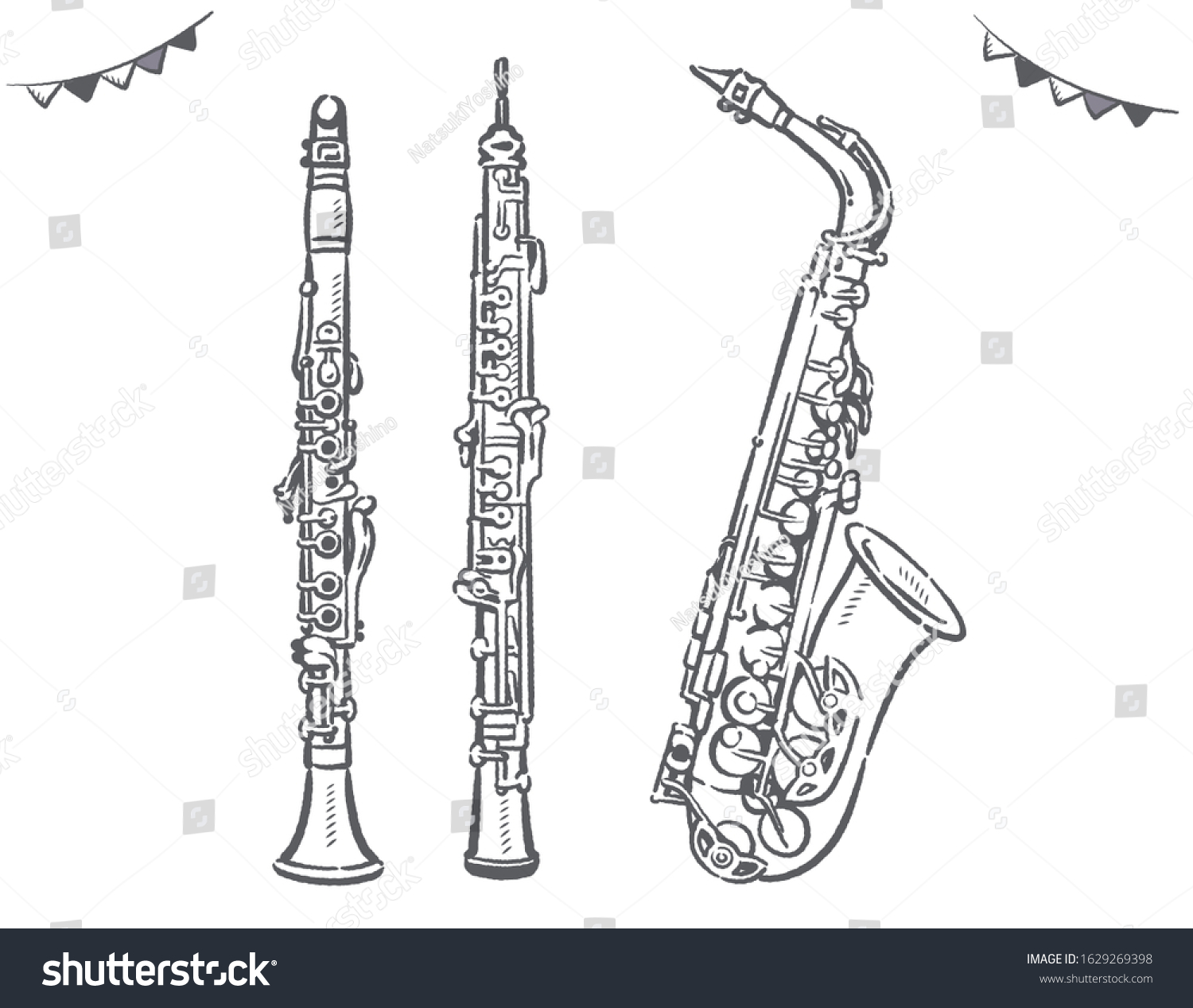 Кларнет на старых кларнетах