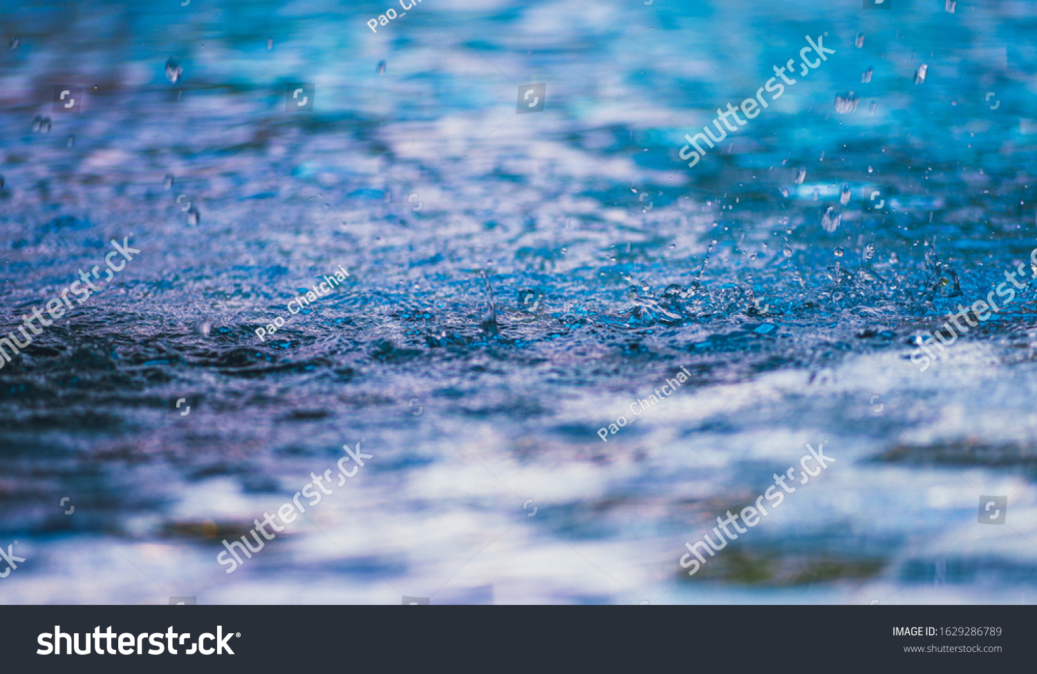 Beautiful Water Background Abstract Art Stock Photo 1629286789