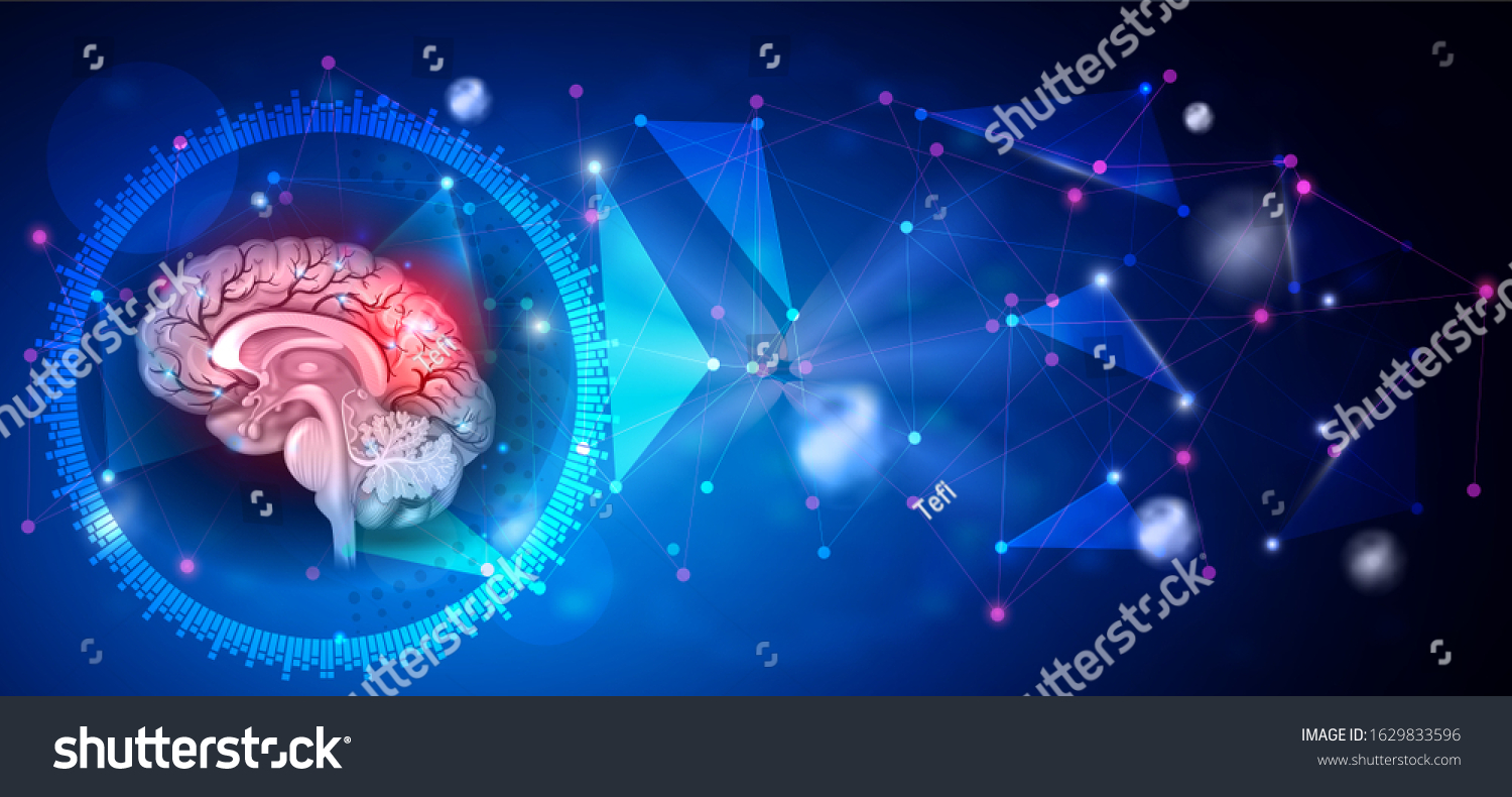 Human Brain Problems Treatment Concept On Stock Vector (Royalty Free ...