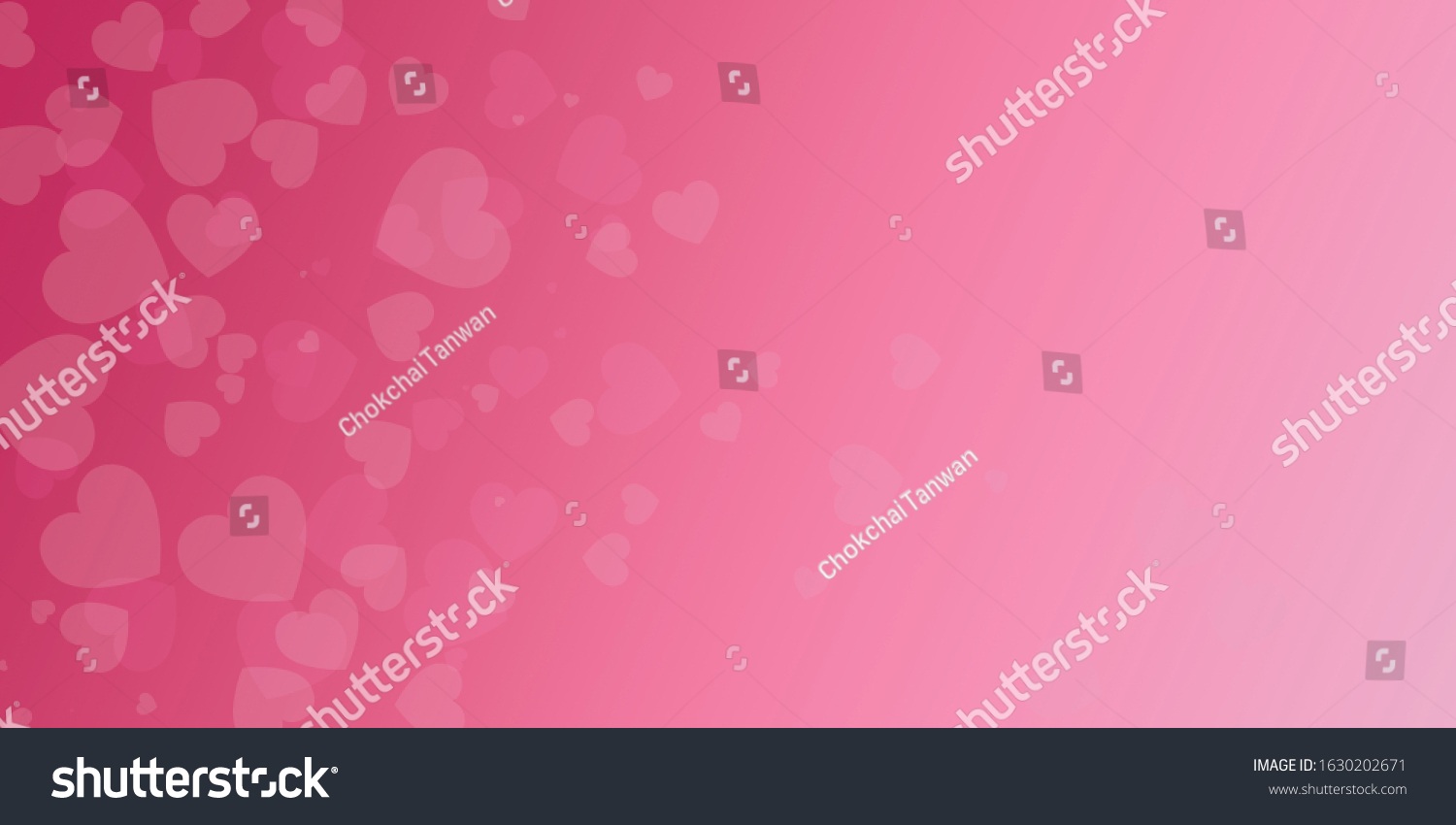 Pastel Pink Heart Gradient Background Backdrop Stock Illustration ...