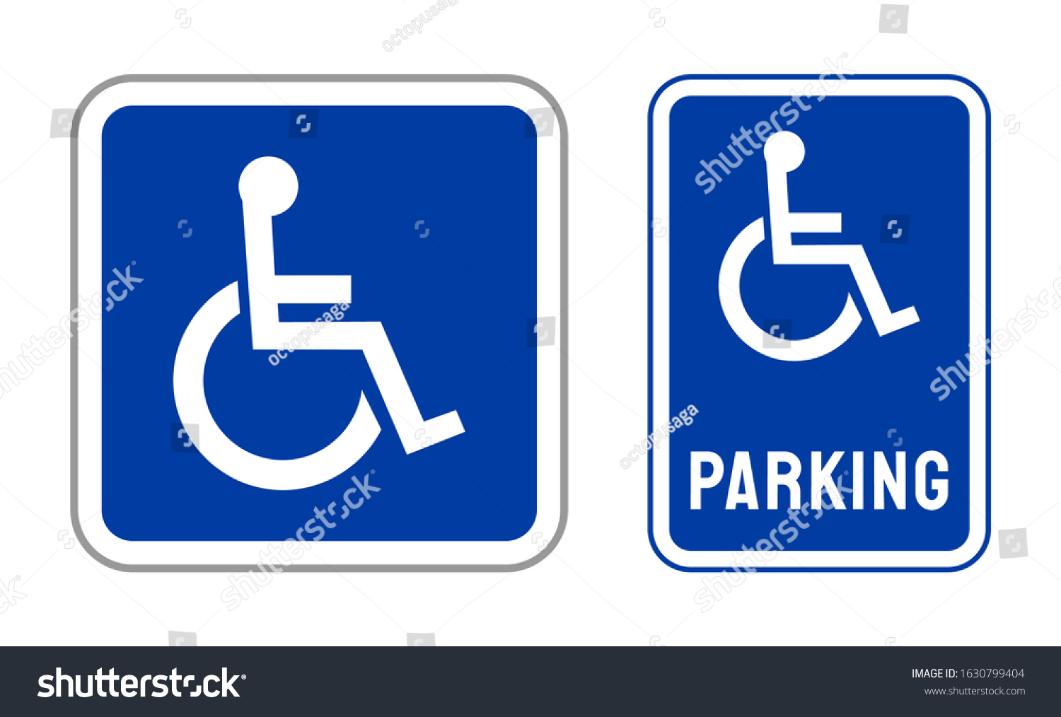Disabled Please Allow Room For Access Hanging Car Window Sign 