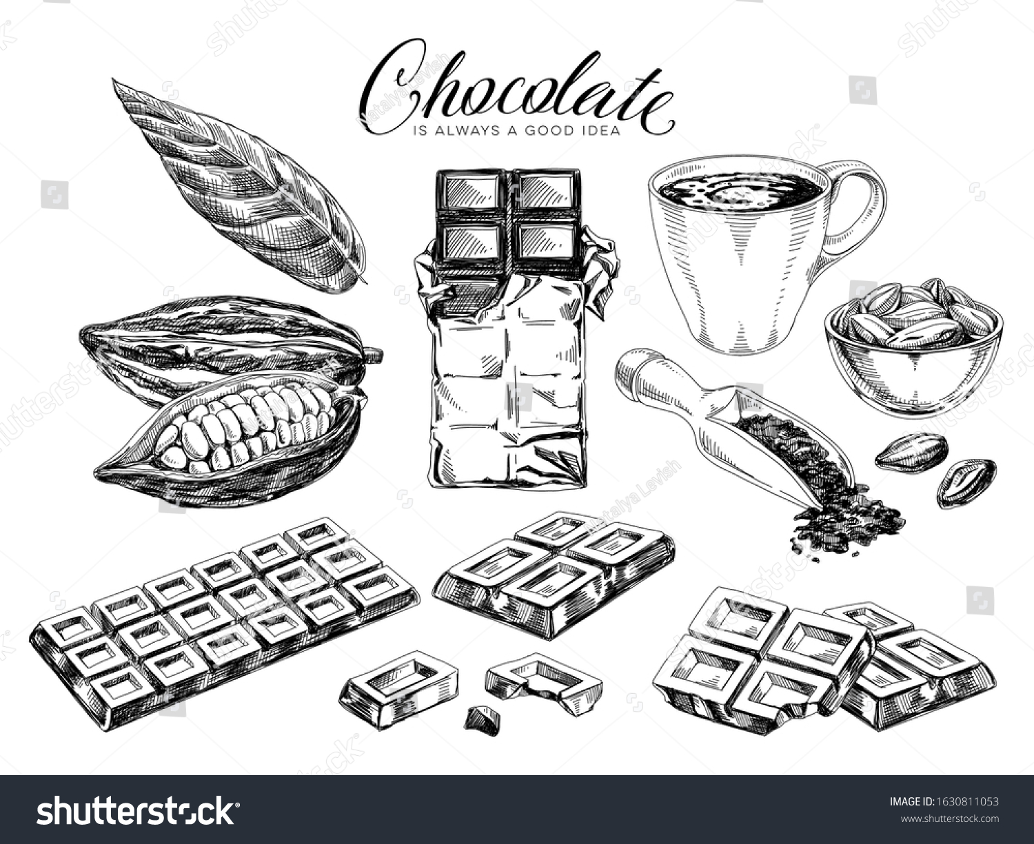 Шоколад Карандашом