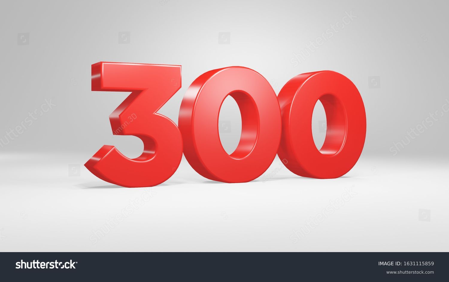 Number 300 Red On White Background Stock Illustration 1631115859 number-300-red-on-white-background-stock-illustration-1631115859