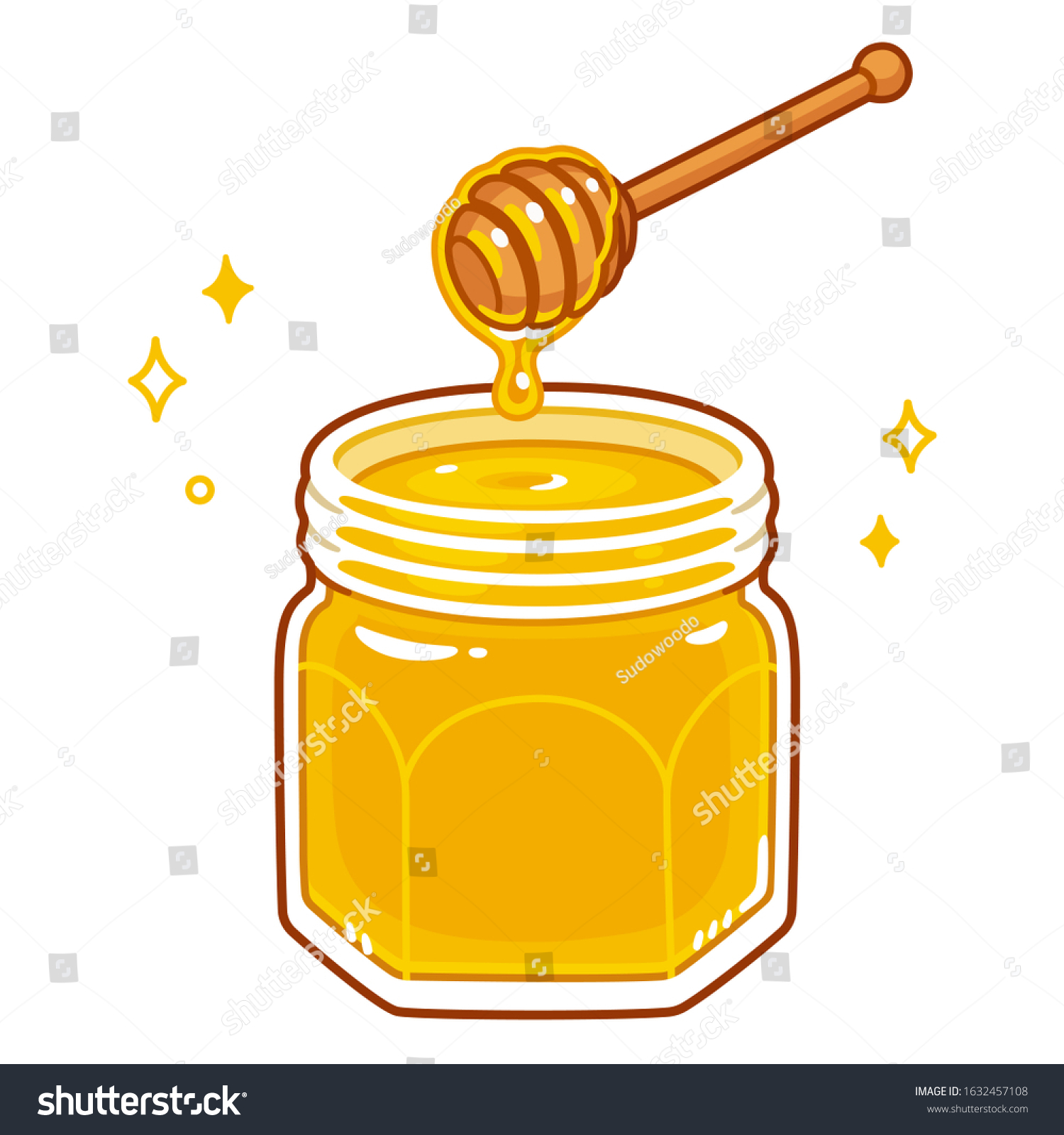 Баночка с мёдом мульт