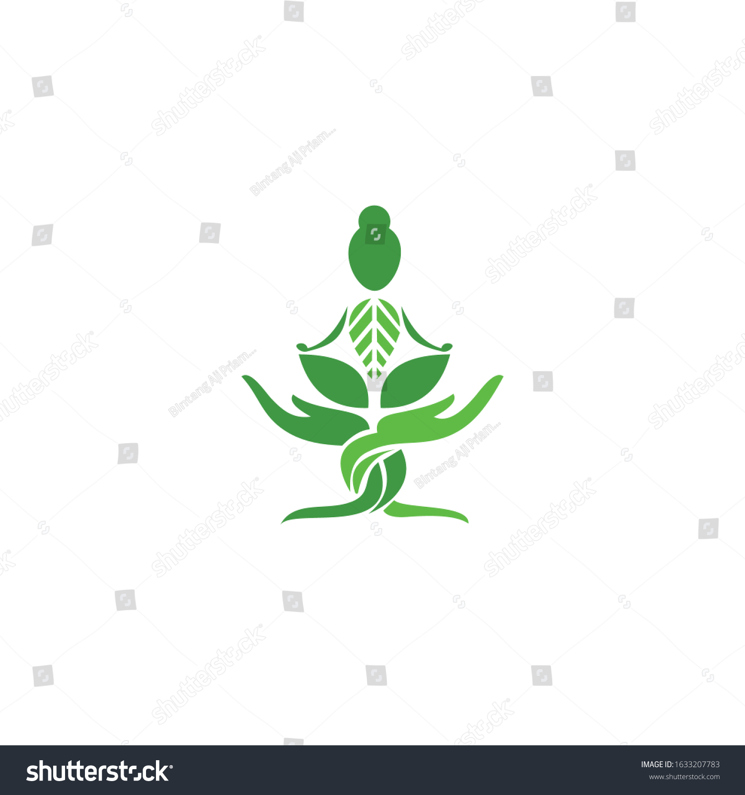 Human Health Care Logo Reflexology Zone Stock Vector (Royalty Free ...