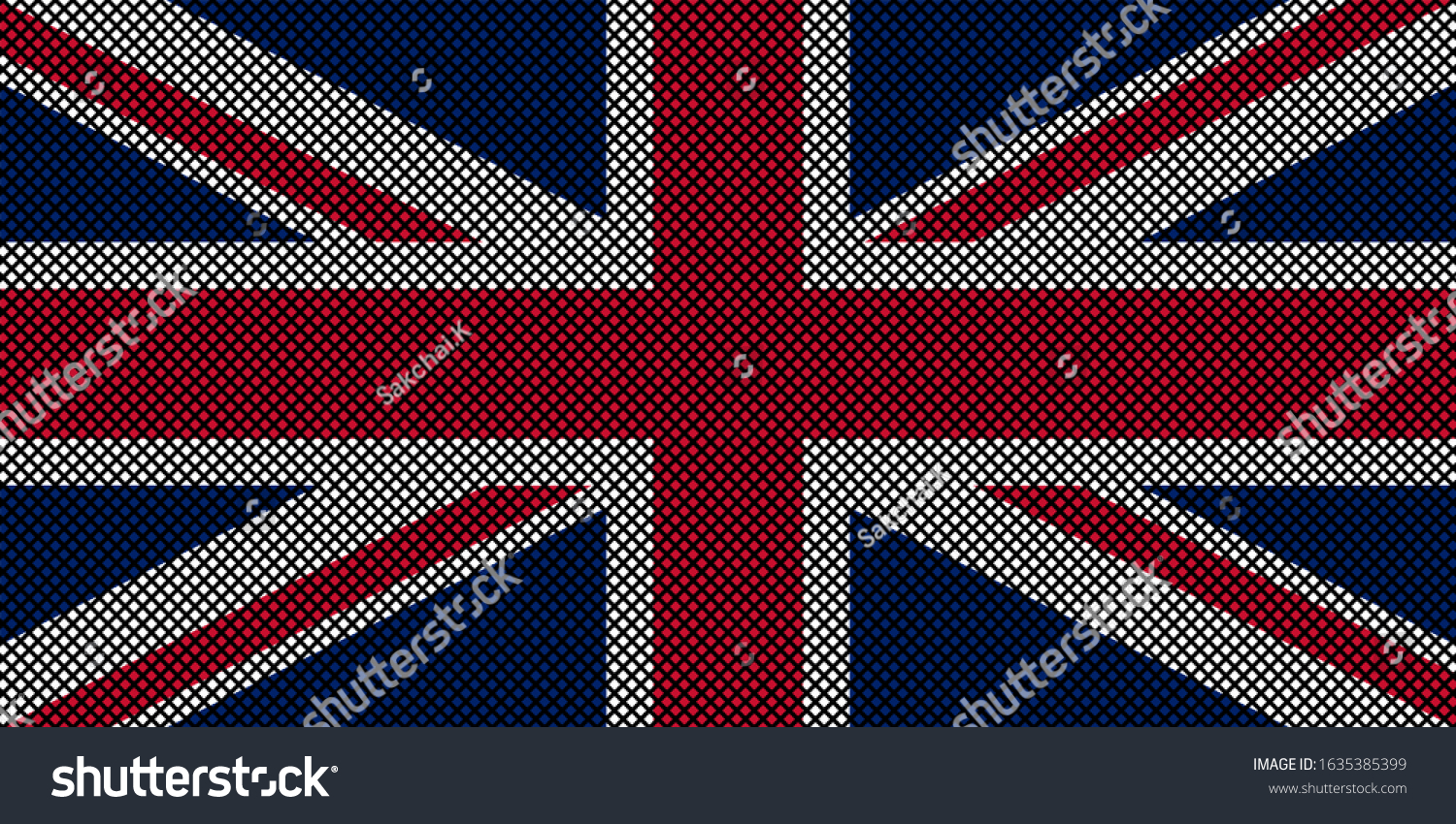 United Kingdom Flag Proportion 12 Stock Vector (Royalty Free ...